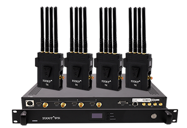 機(jī)架式一拖四無(wú)線圖傳